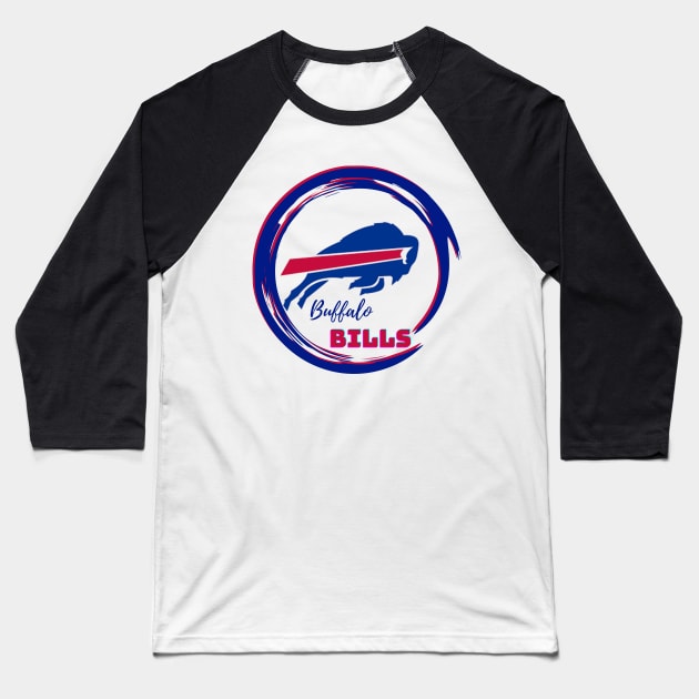 New Buffalo Bills Baseball T-Shirt by stylishkhan